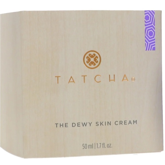 Tatcha Skincare Box with Purple Accent